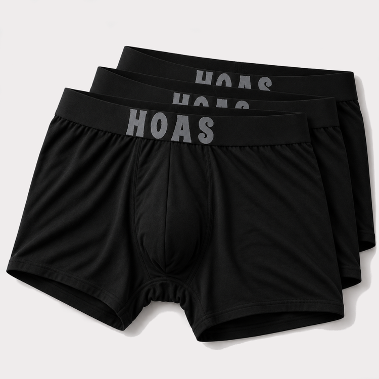 HOAS Pack of 3 (Black)
